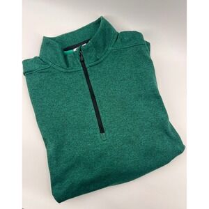 Nike Therma-FIT Green Long Sleeve 1/4 Zip Pullover Athletic Shirt‎ Men's Size S